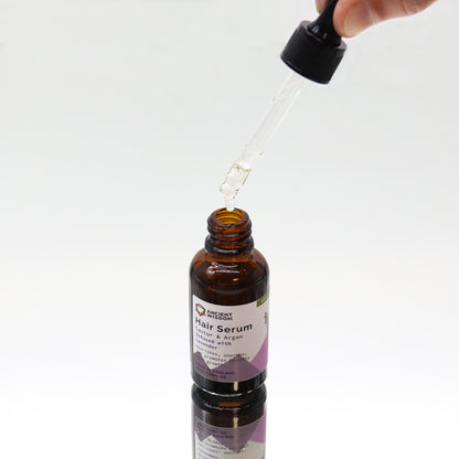 Organic Hair Serum 30ml - Lavender - Vivid Aromas UK
