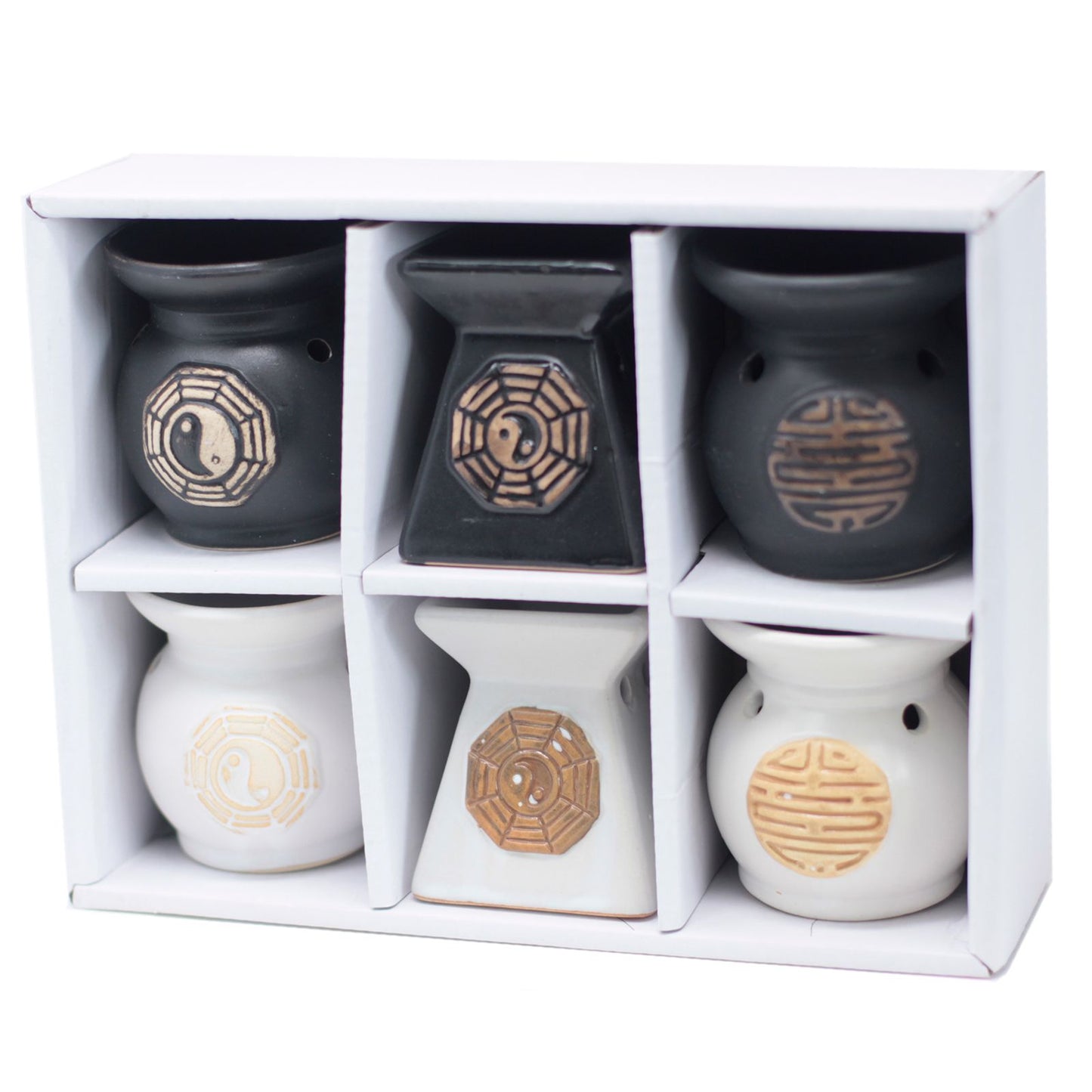 ClassicYin Yang Oil Burners (aast) - Vivid Aromas UK