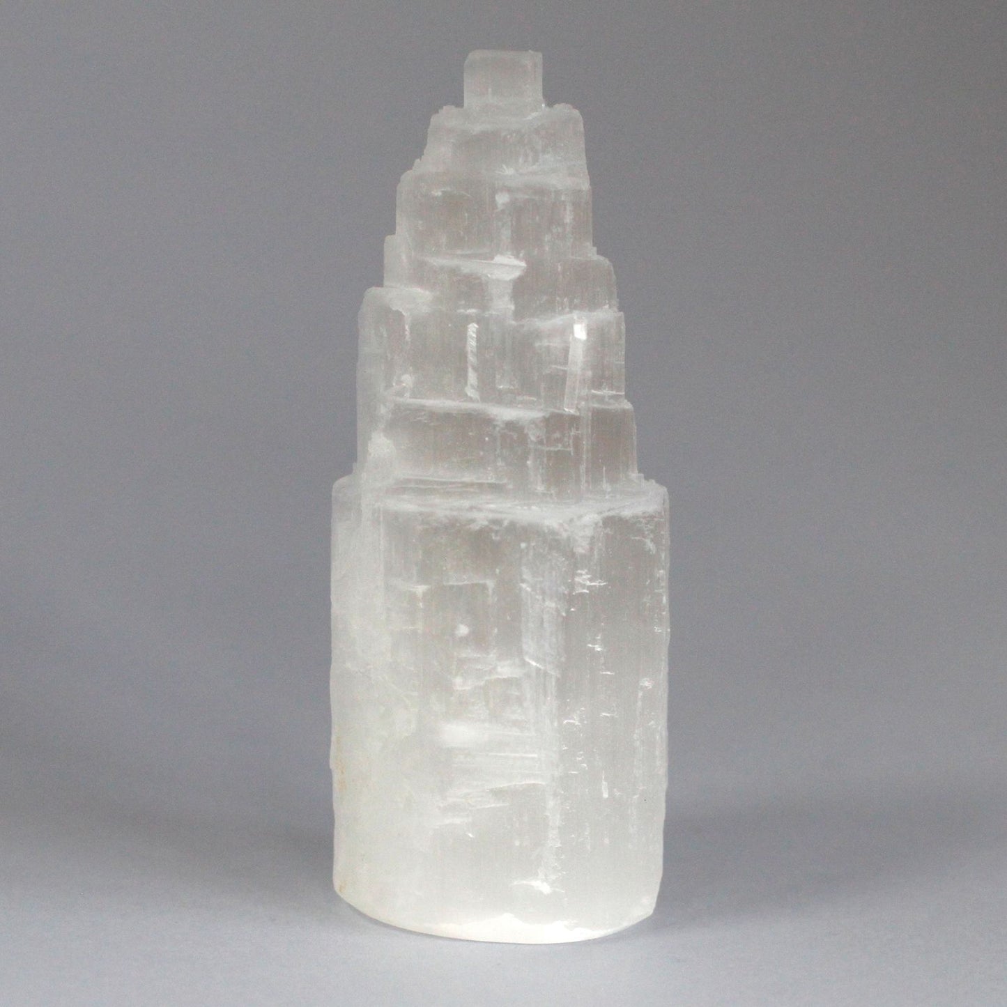 Natural Selenite Tower - 10 cm - Vivid Aromas UK