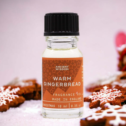 Warm Gingerbread Fragrance Oil 10ml - Vivid Aromas UK