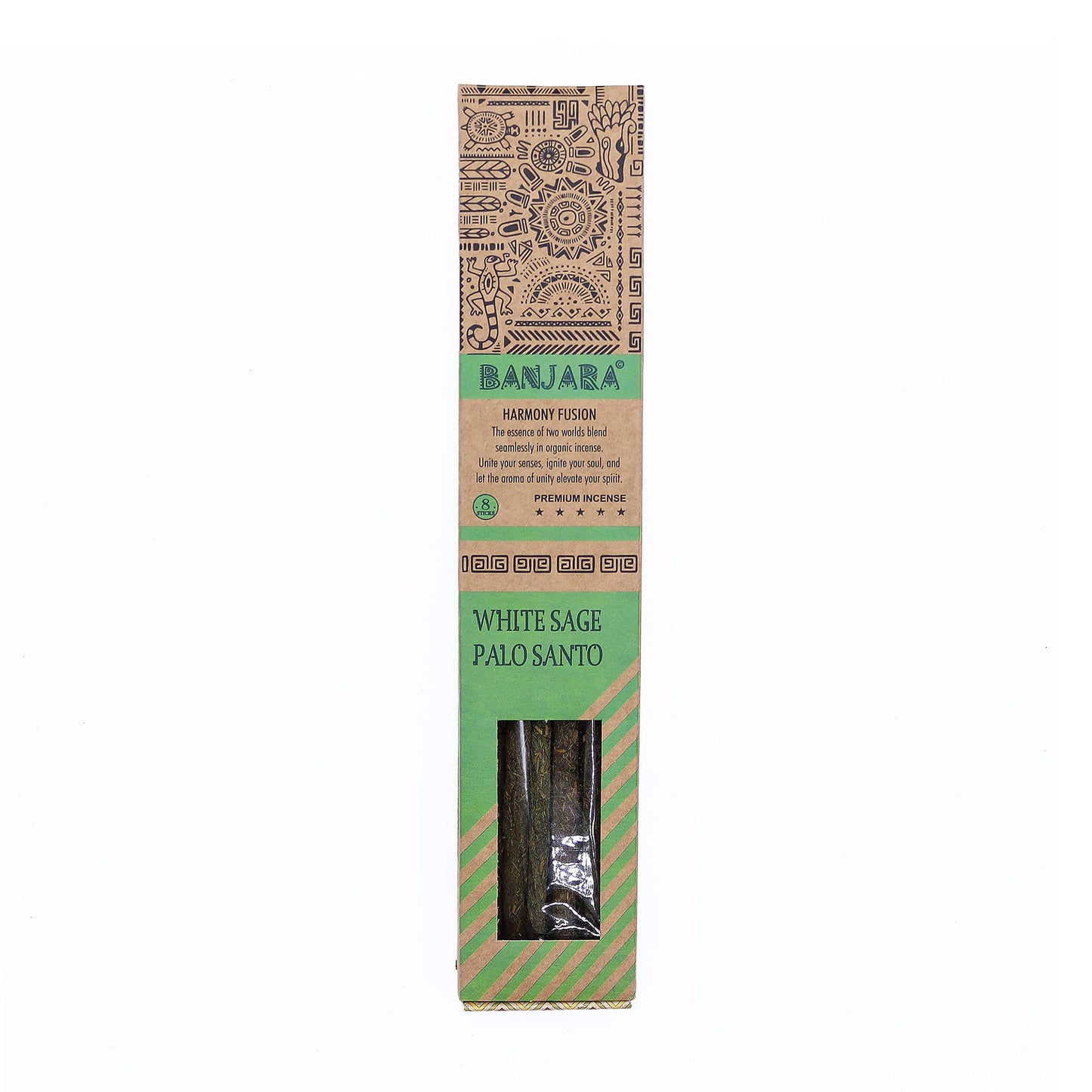 Banjara Palo Santo Smudge Sticks - Set of 6 - Box - Vivid Aromas UK