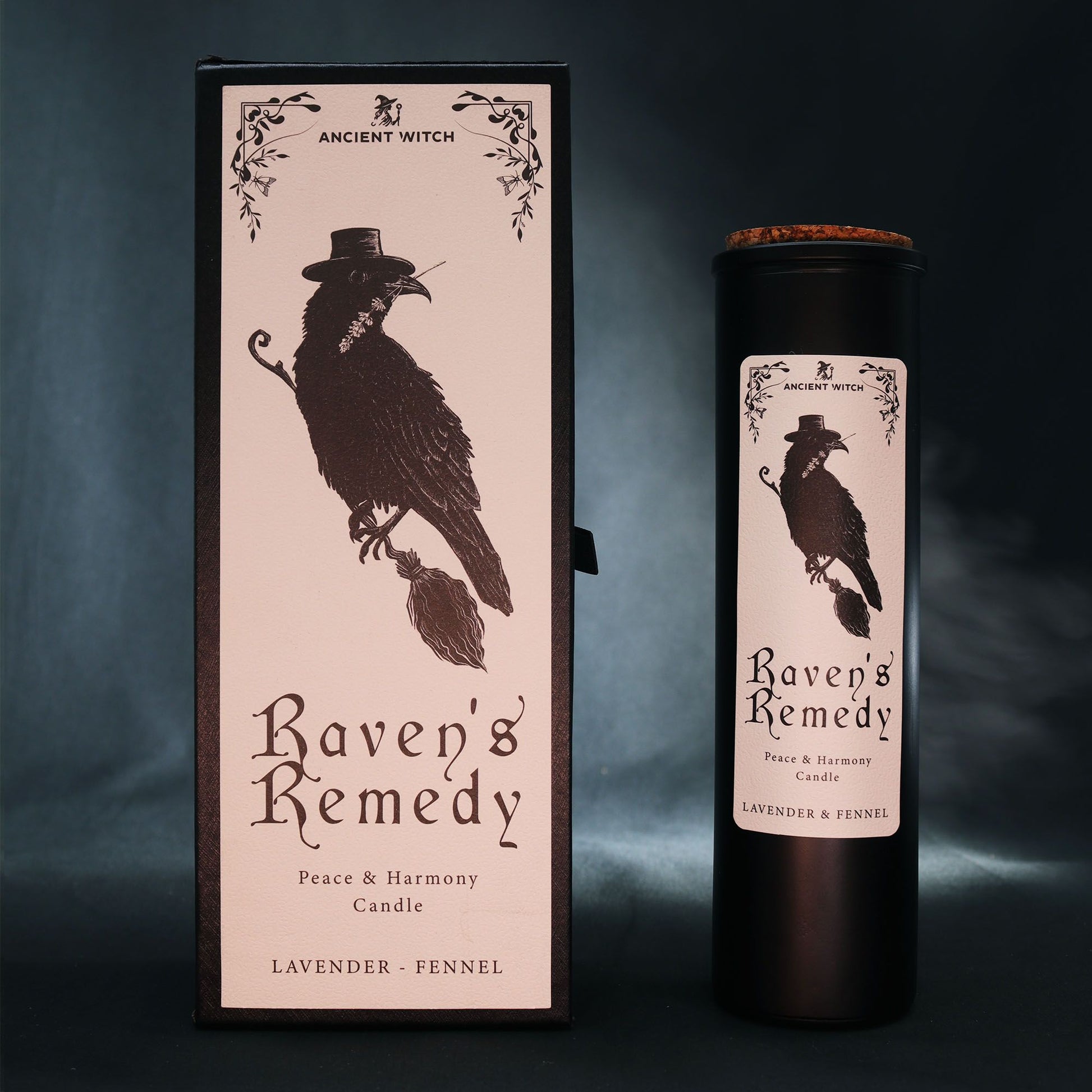 Ancient Witch Ritual Candles - Ravens' Remedy - Vivid Aromas UK