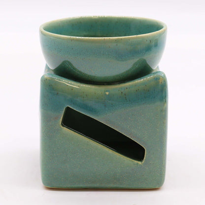 Lucky Coin Large Oil Burner - Jade - Vivid Aromas UK