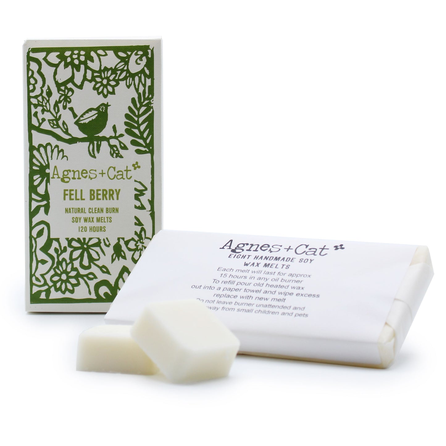 Agnes + Cat Box of 8 Wax Melts - Fell Berry - Vivid Aromas UK