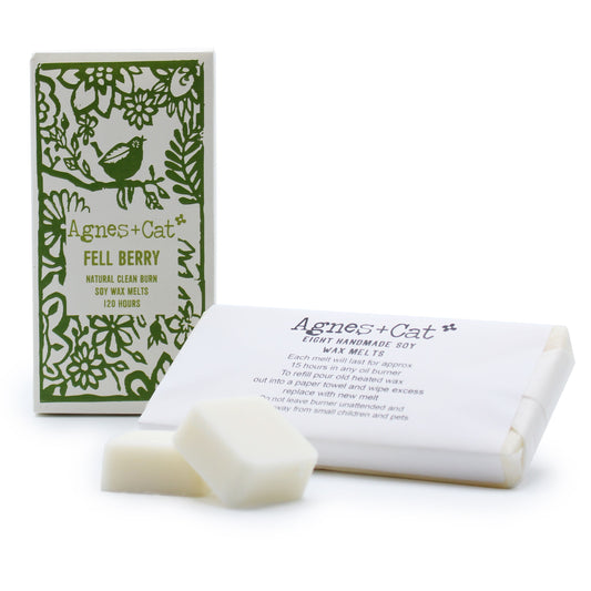 Agnes + Cat Box of 8 Wax Melts - Fell Berry - Vivid Aromas UK