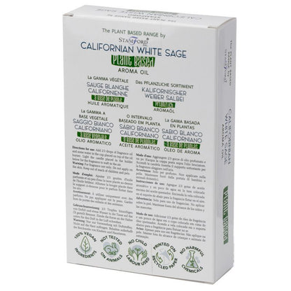 Plant Based Aroma Oil - Californian White Sage - Vivid Aromas UK