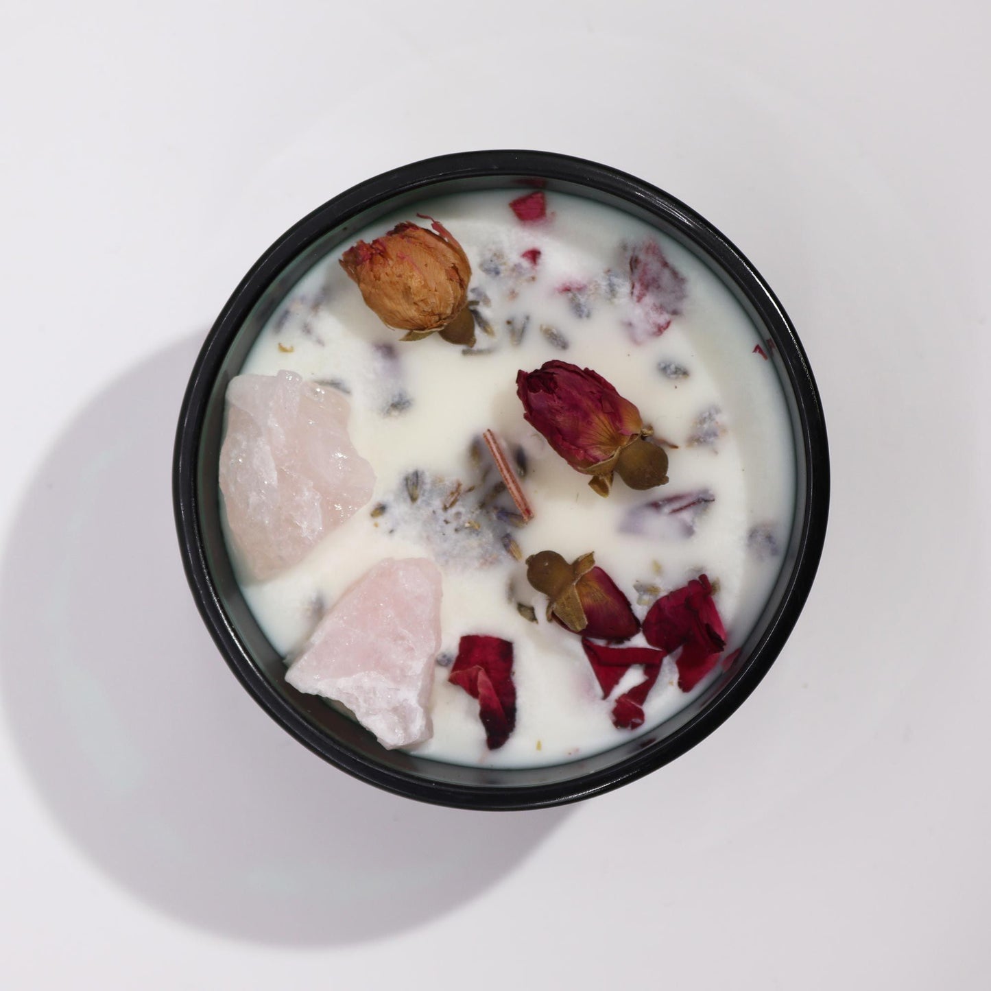 Hop Hare Crystal Magic Flower Candle - The Lovers - Vivid Aromas UK