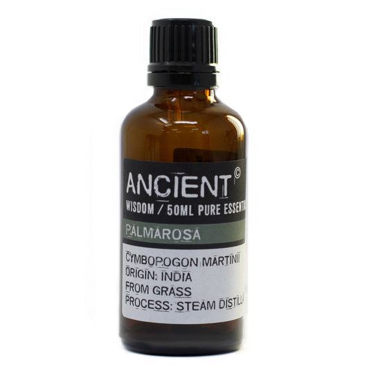 Palmarosa Essential Oil 50ml - Vivid Aromas UK