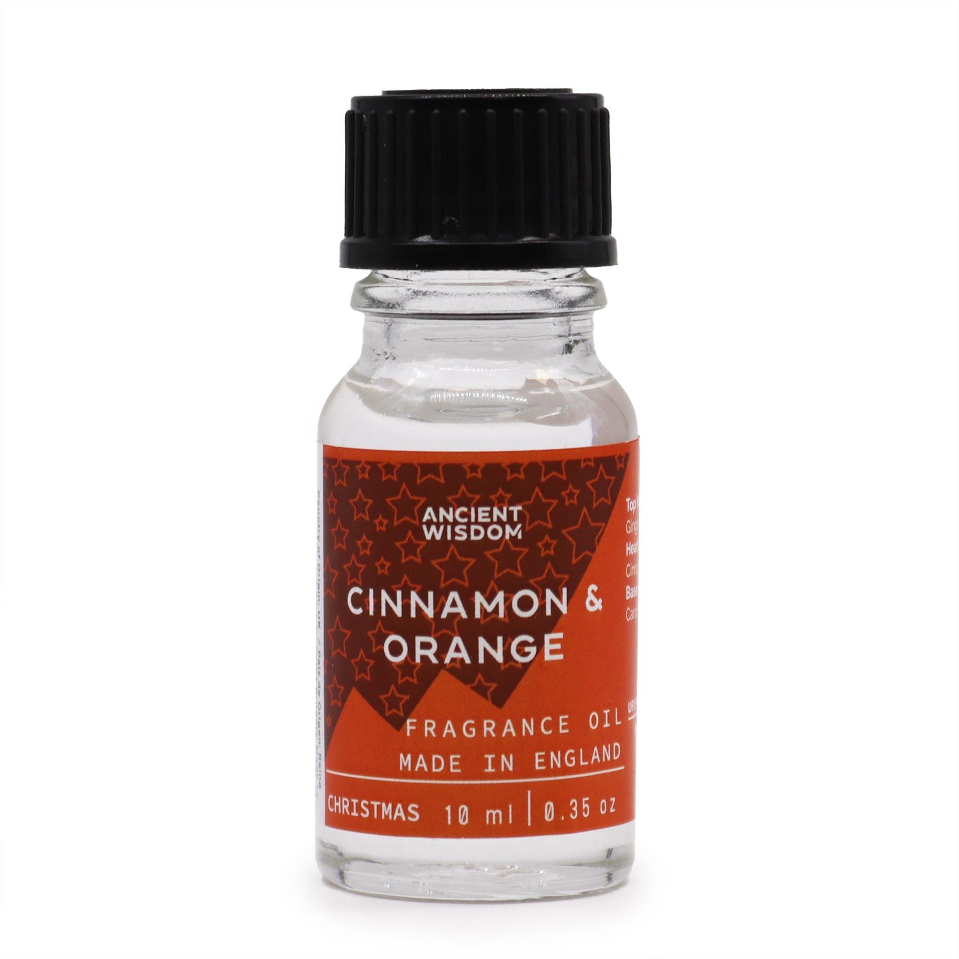 Christmas Cinnamon & Orange Fragrance Oil 10ml - Vivid Aromas UK