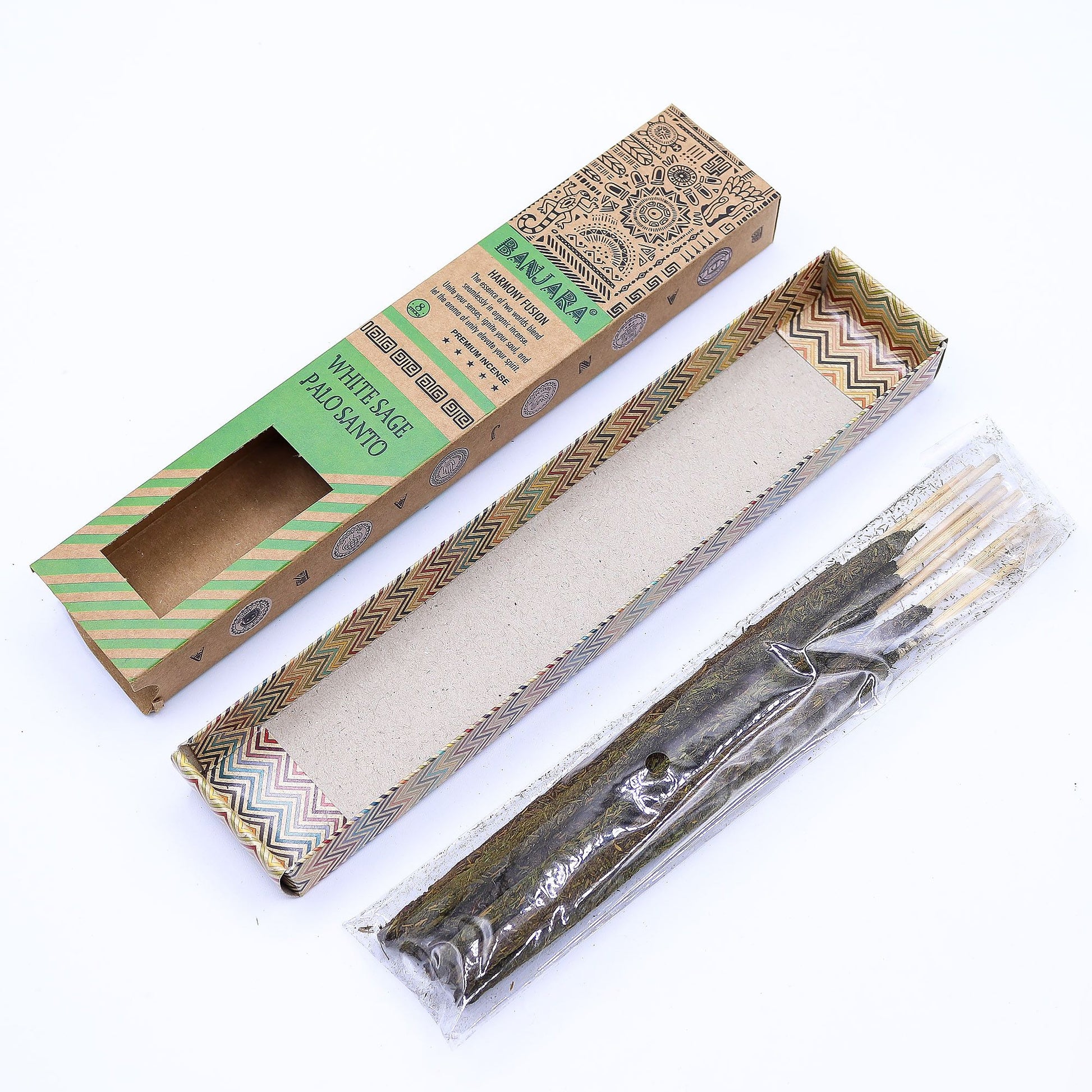 Banjara Palo Santo Smudge Sticks - Set of 6 - Box - Vivid Aromas UK