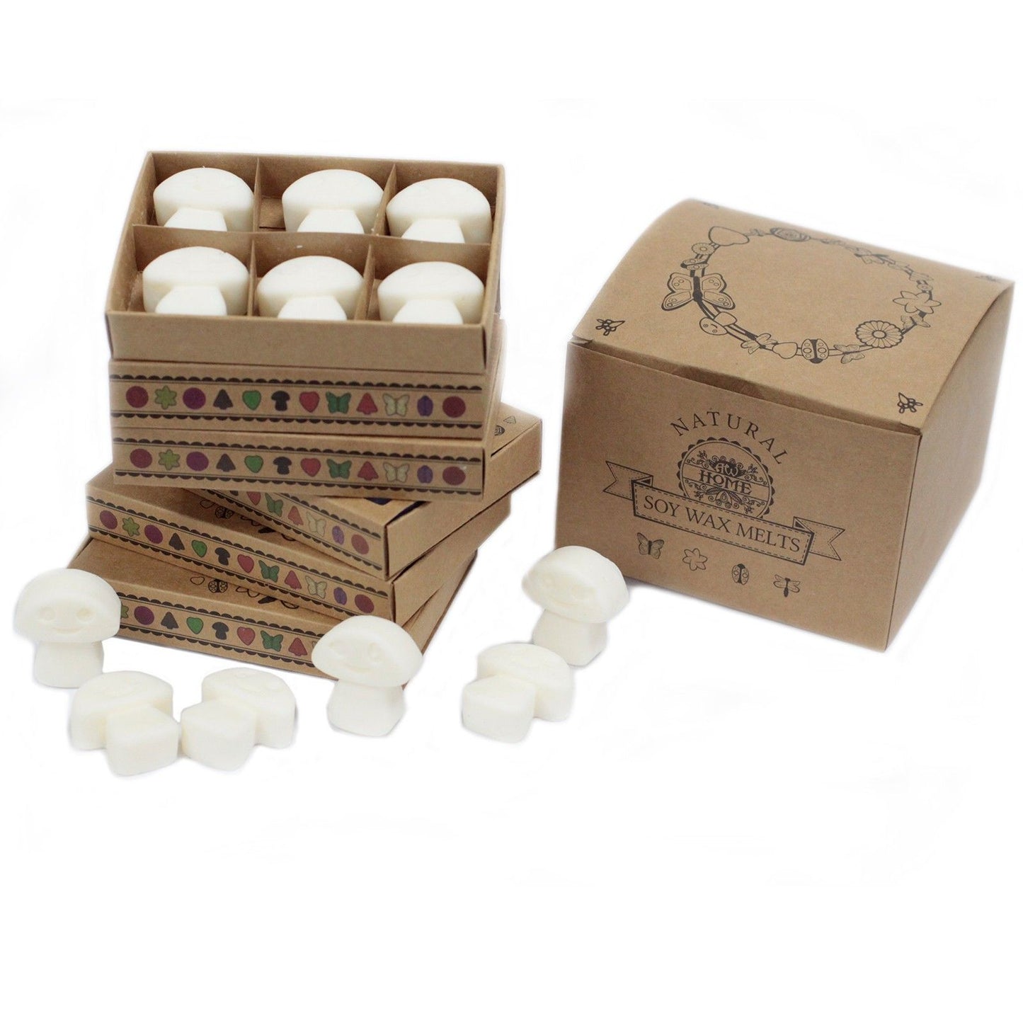 Box of 6 Wax Melts - Cinnamon & Orange - Vivid Aromas UK