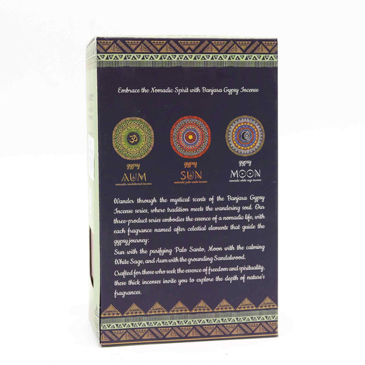 Gypsy Nomadic Incense - MOON - Vivid Aromas UK