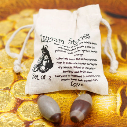 Two Inch Lingam - 2 Stones - Vivid Aromas UK