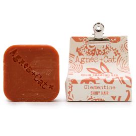Agnes + Cat Clementine Solid Shampoo - Vivid Aromas UK