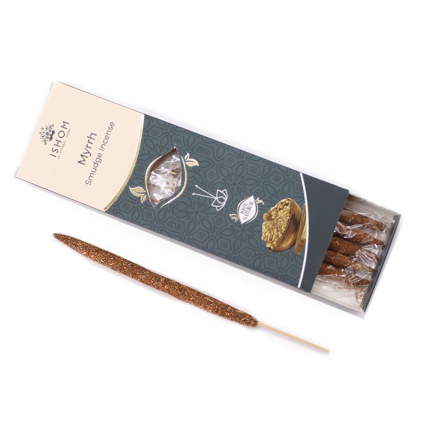 Ishom Smudge Incense - Myrrh - Vivid Aromas UK