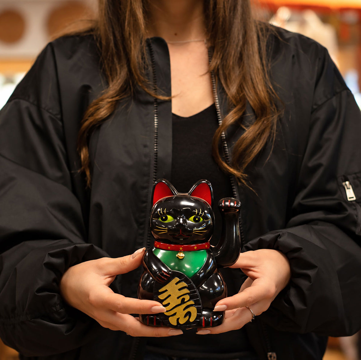 Black Money Cat - 15cm - Vivid Aromas UK