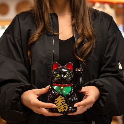 Black Money Cat - 15cm - Vivid Aromas UK