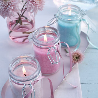Pure Olive Wax Jar Candle 120x70 - Antique Rose - Vivid Aromas UK