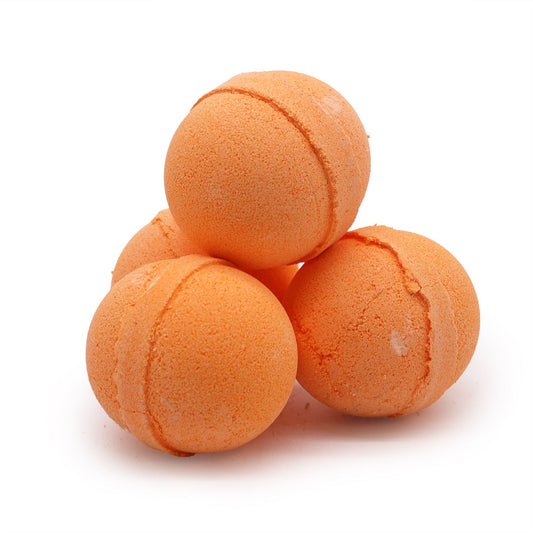 Essential Oil Bath Bomb - Lemongrass & Mandarin - Vivid Aromas UK