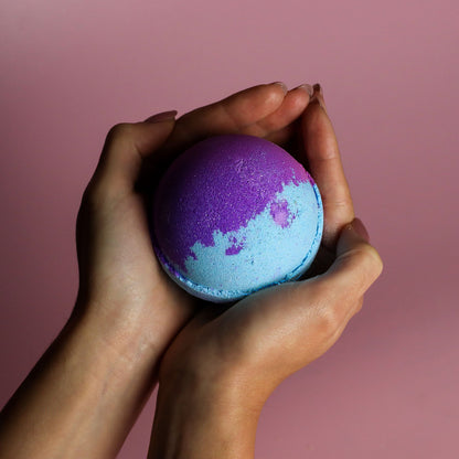 Jumbo Bath Bomb - Amethyst Creed - Vivid Aromas UK