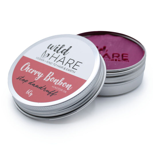 Wild Hare Solid Shampoo 60g - Cherry Bonbon - Vivid Aromas UK