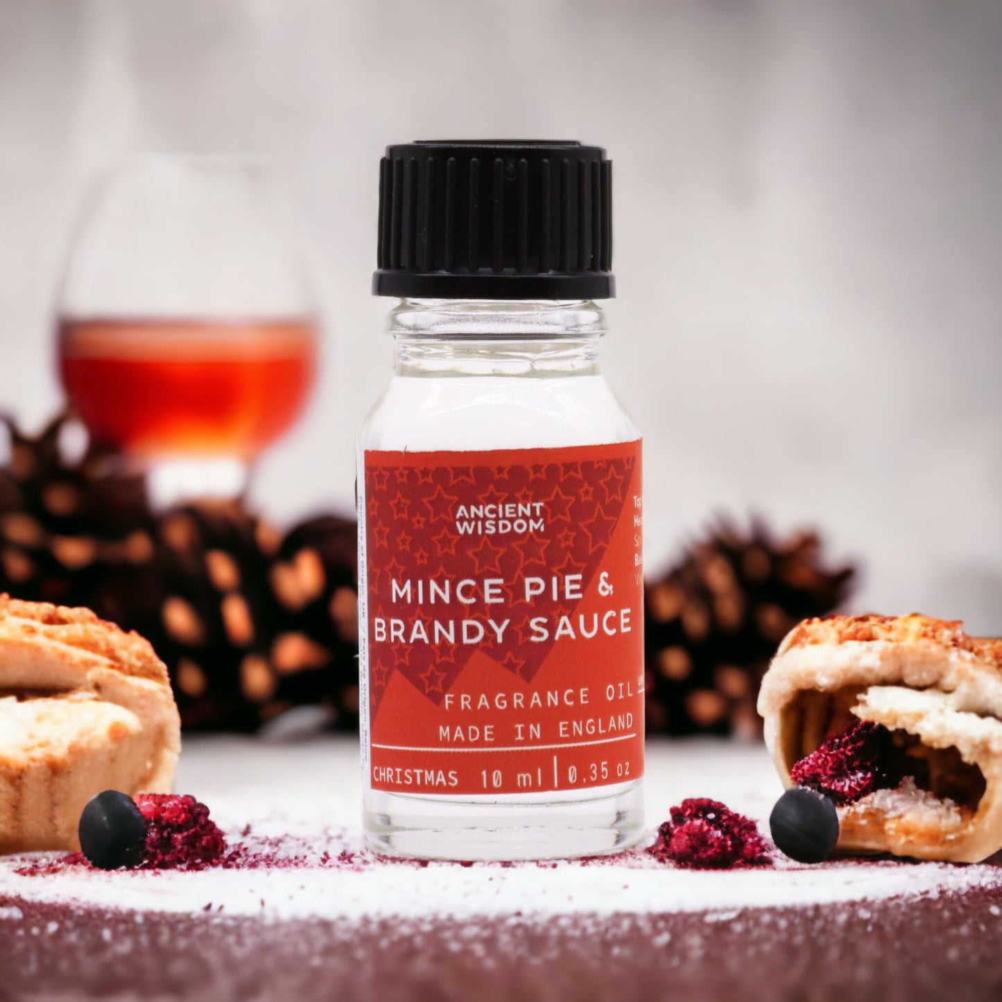 Mince Pie & Brandy Sauce Fragrance Oil 10ml - Vivid Aromas UK