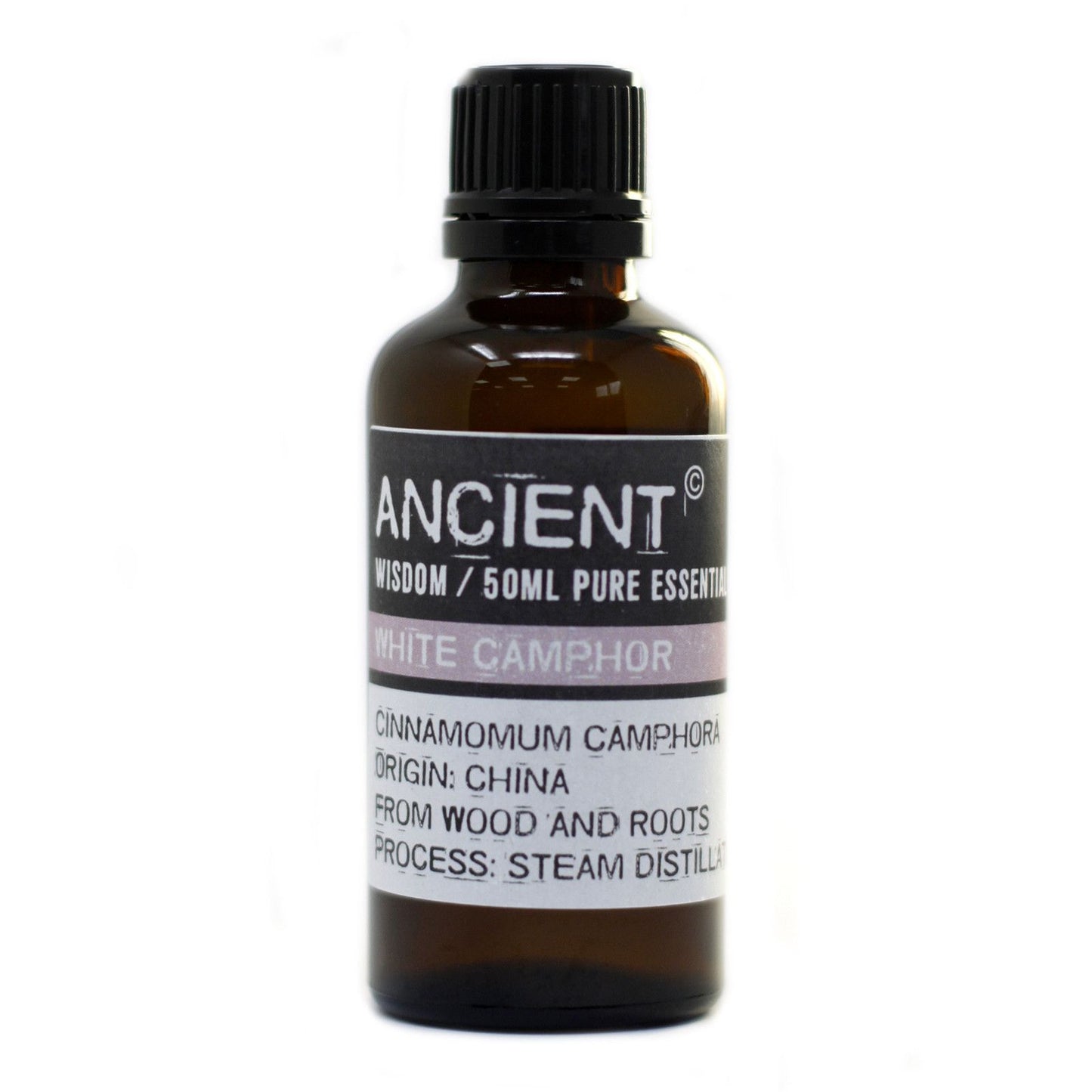 White Camphor Essential Oil 50ml - Vivid Aromas UK