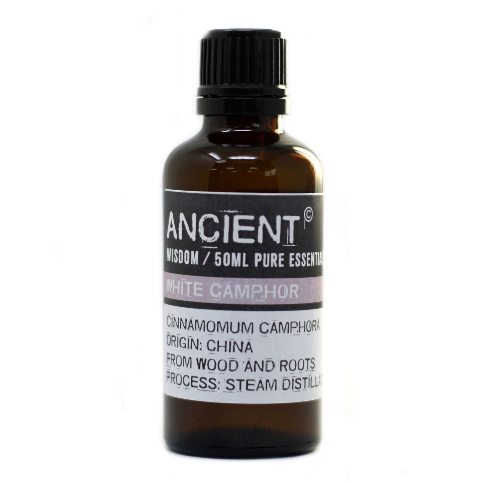 White Camphor Essential Oil 50ml - Vivid Aromas UK