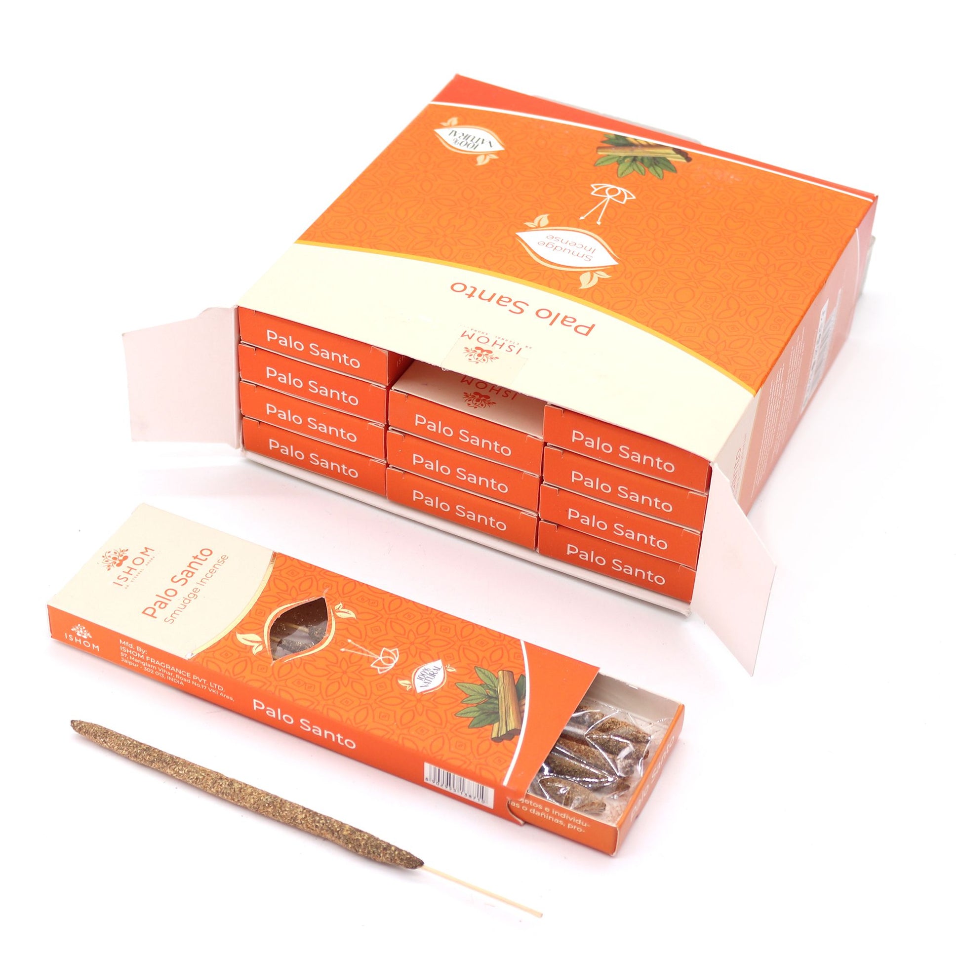 Ishom Smudge Incense - Palo Santo - Vivid Aromas UK