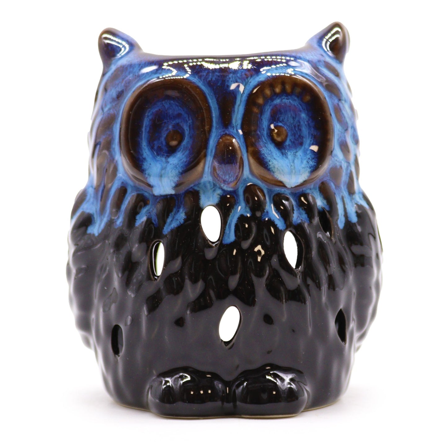 Classic Rustic Oil Burner - Owl (assorted) - Vivid Aromas UK