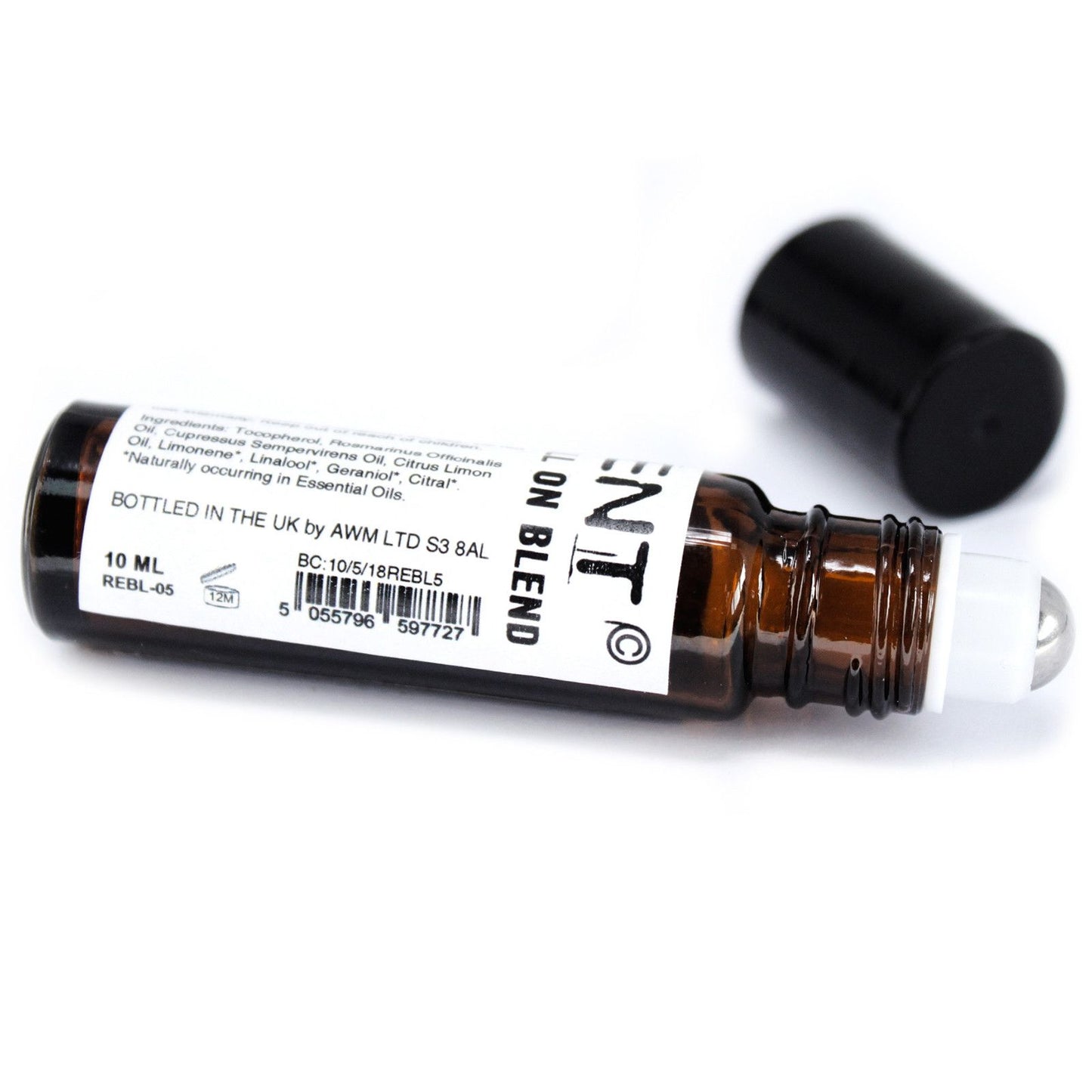10ml Roll On Essential Oil Blend - Wake up! - Vivid Aromas UK