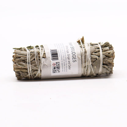 Smudge Stick - White Sage, Ginger and Cedar - Vivid Aromas UK