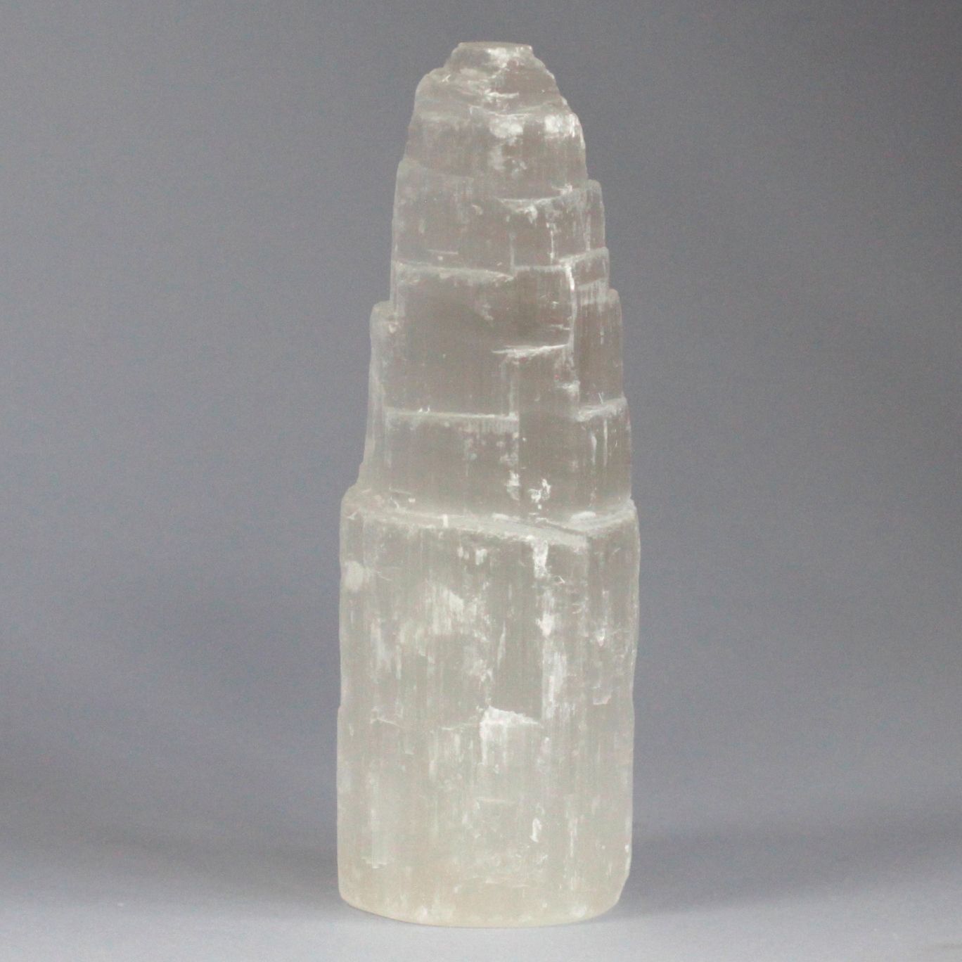 Natiural Selenite Tower - 15 cm - Vivid Aromas UK