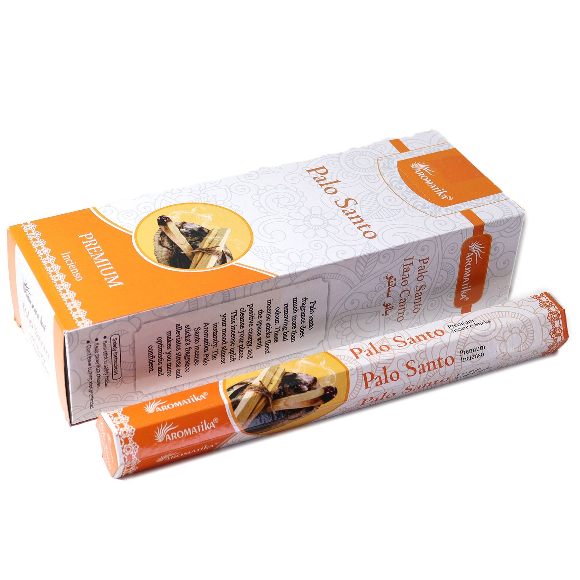 Aromatika Charcoal Free Hex Incense - Palo Santo - Vivid Aromas UK