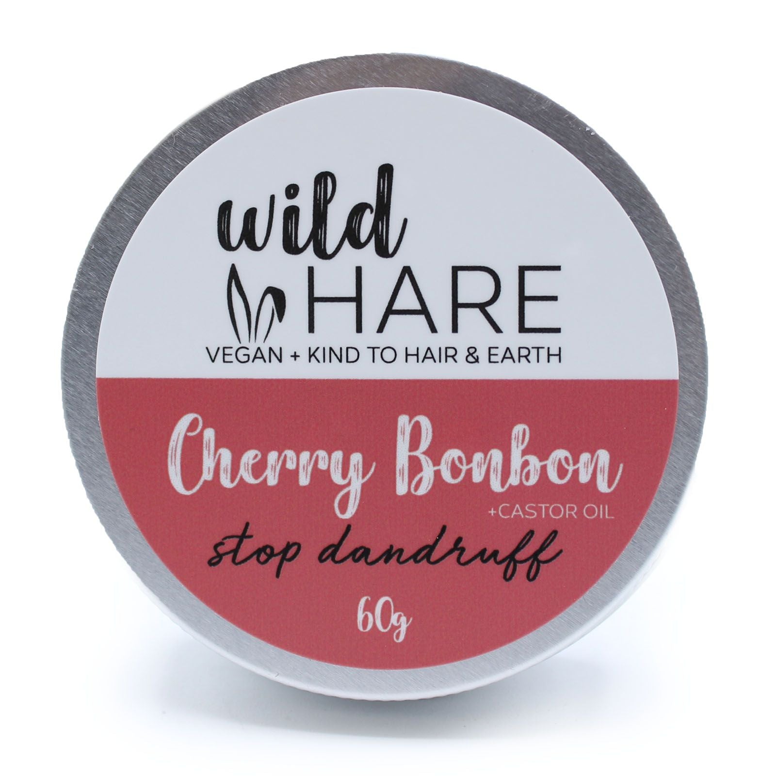 Wild Hare Solid Shampoo 60g - Cherry Bonbon - Vivid Aromas UK