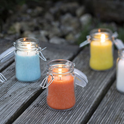 Pure Olive Wax Jar Candle 120x70 - Turquoise - Vivid Aromas UK