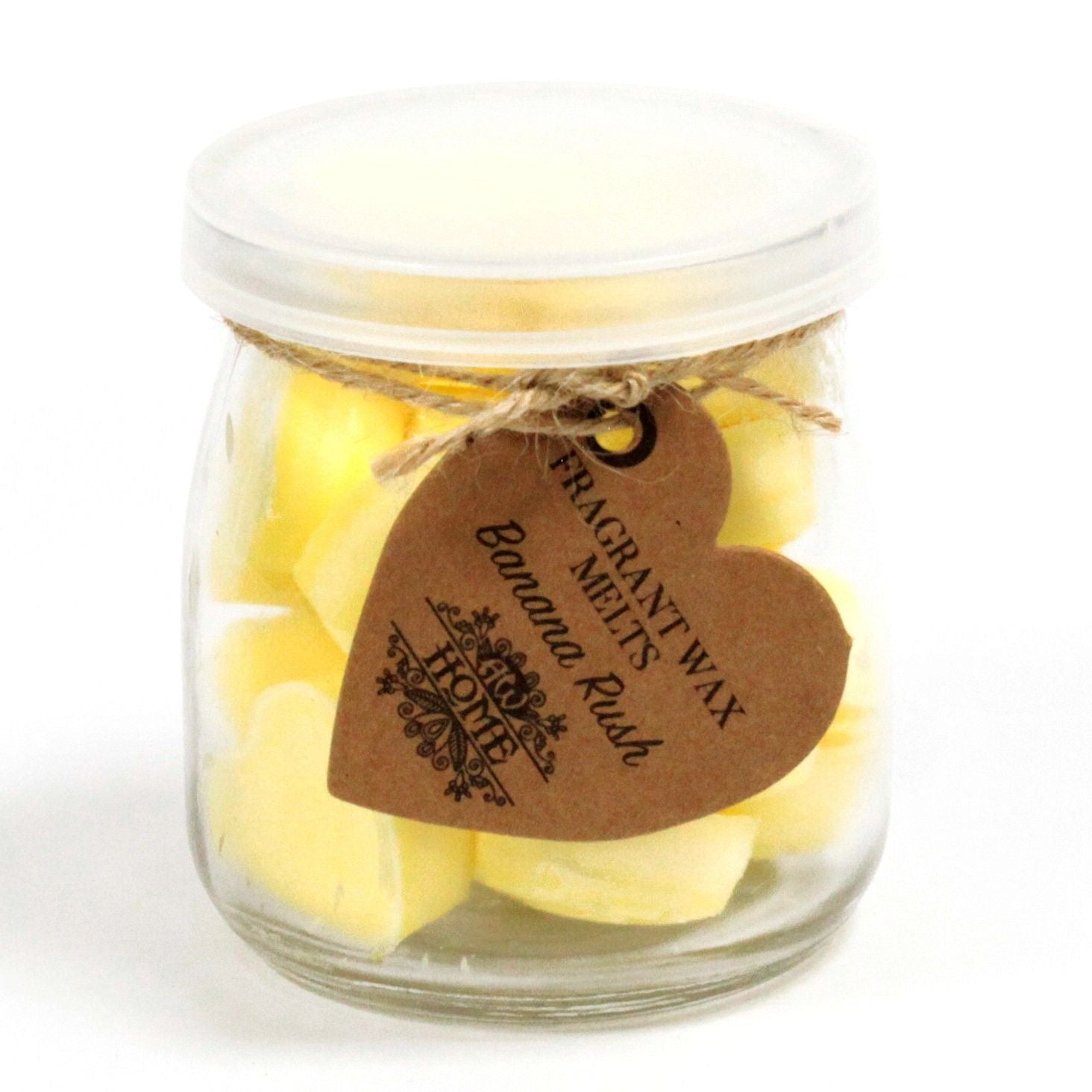 Soywax Melts Jar - Bannana Rush - Vivid Aromas UK