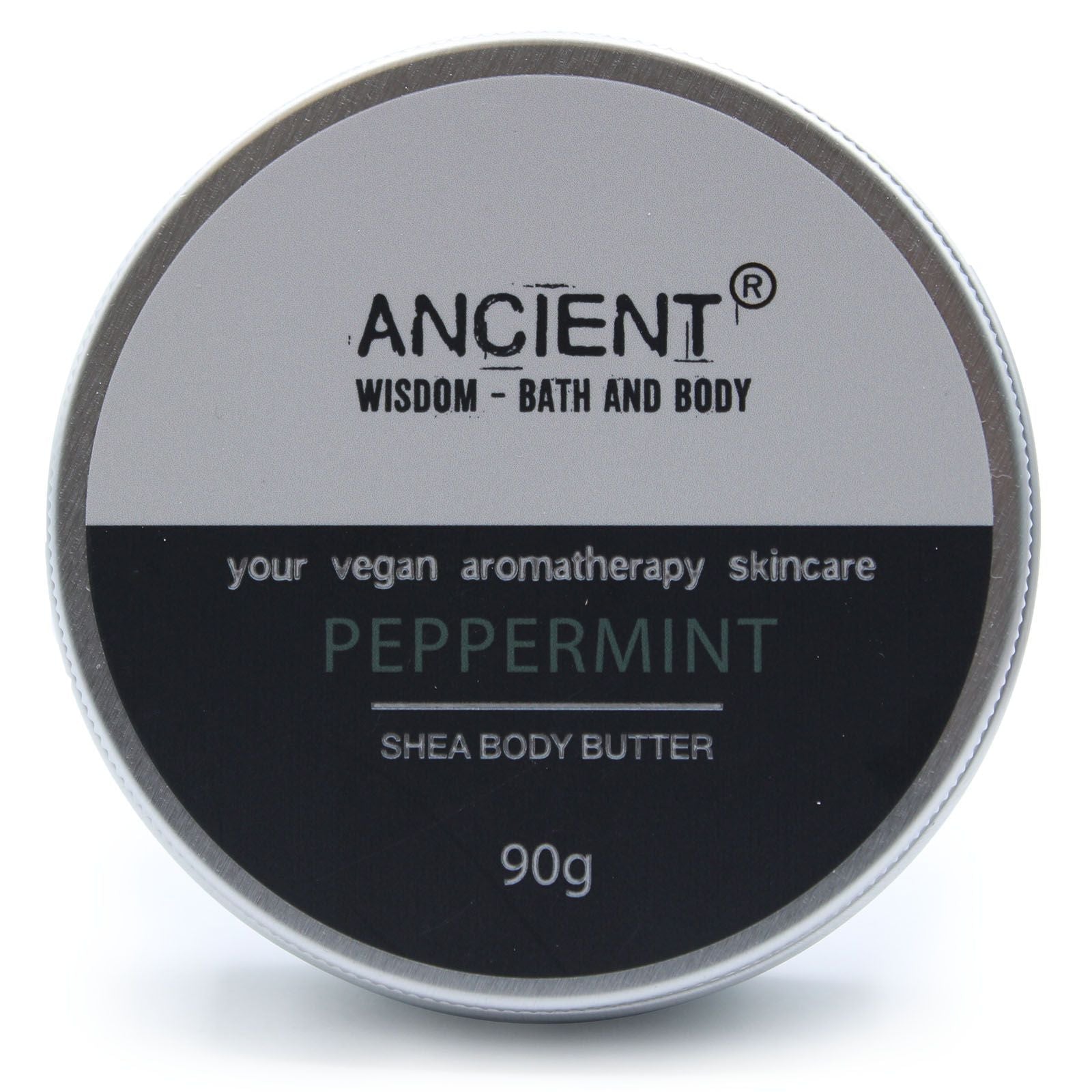 Aromatherapy Shea Body Butter 90g - Peppermint - Vivid Aromas UK