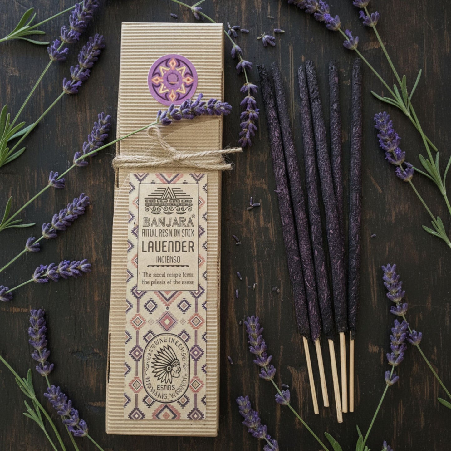 Ritual Resin on Stick - Lavender - Vivid Aromas UK