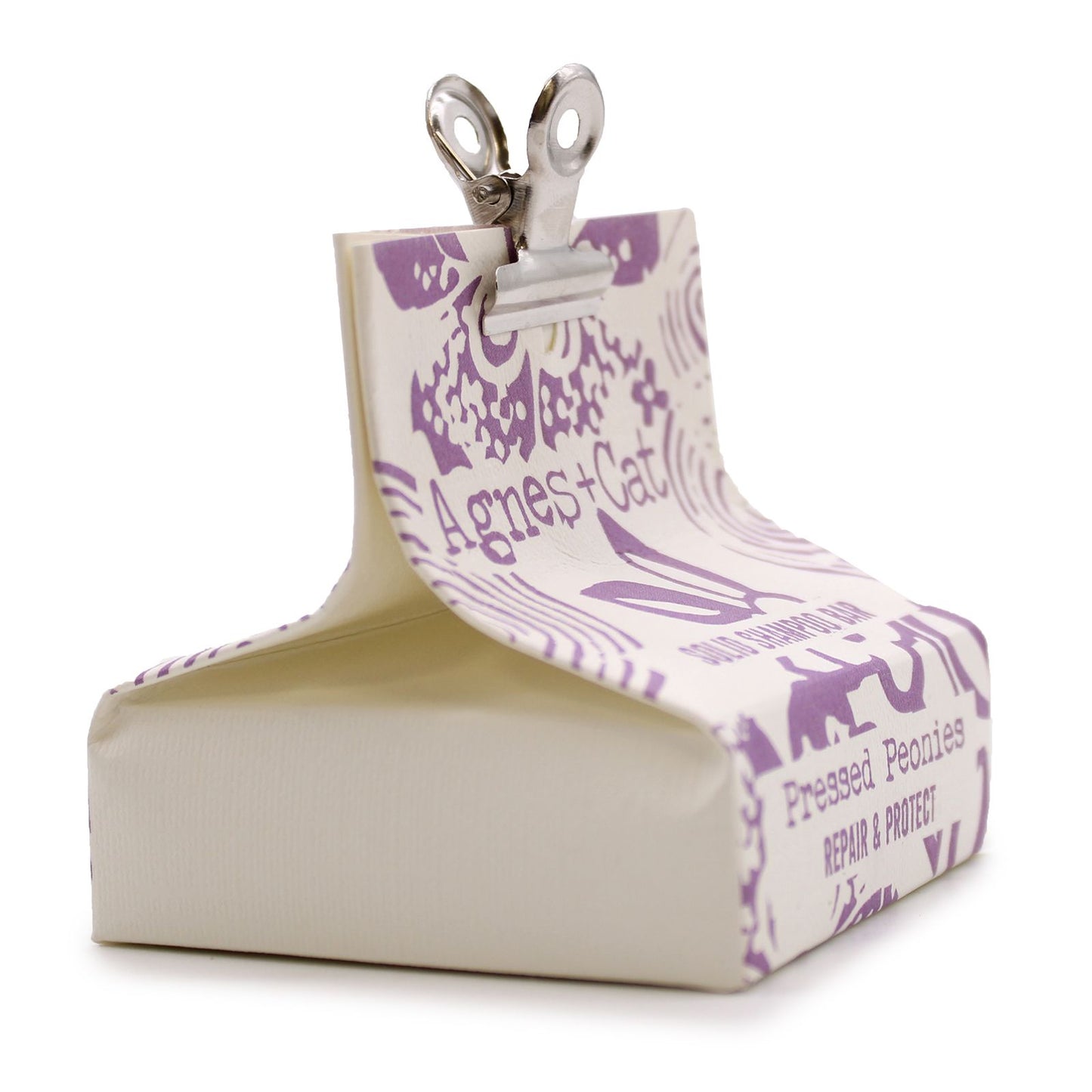 Agnes + Cat Pressed Peonies Solid Shampoo - Vivid Aromas UK