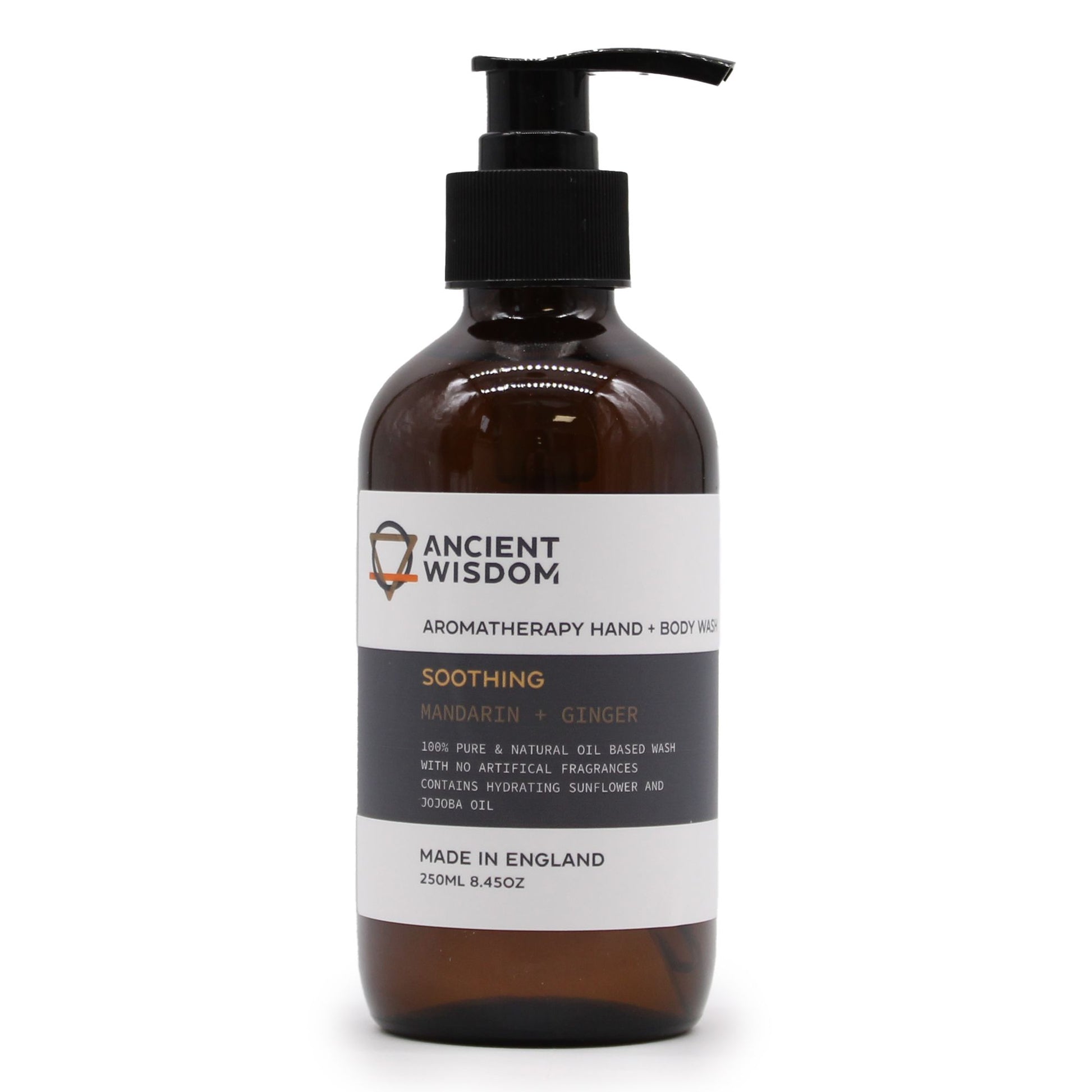 Mandarin & Ginger Hand & Body Wash 250ml - Vivid Aromas UK