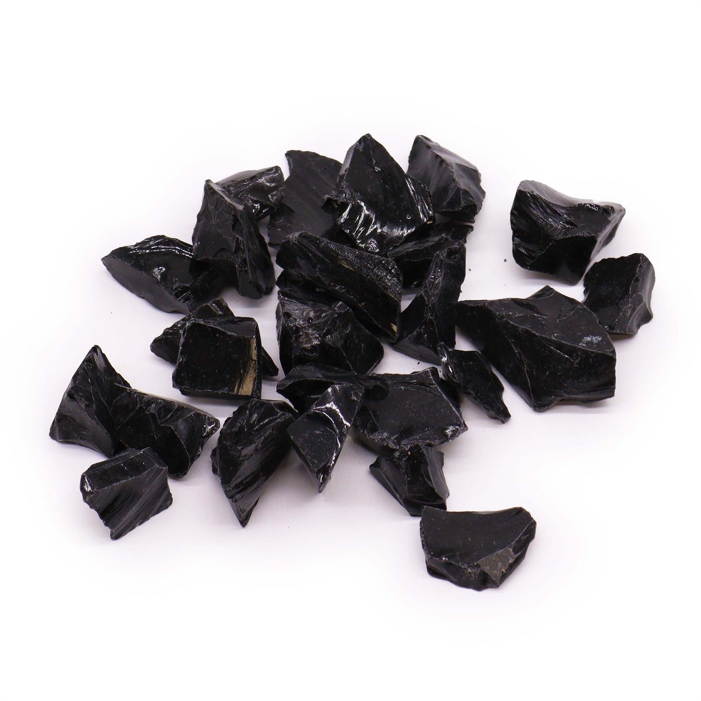 Raw Crystals (500gm) - Black Agate - Vivid Aromas UK