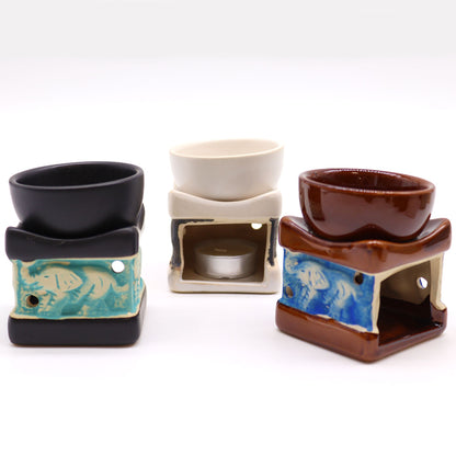 Classic Elephant Oil Burners (aast) - Vivid Aromas UK