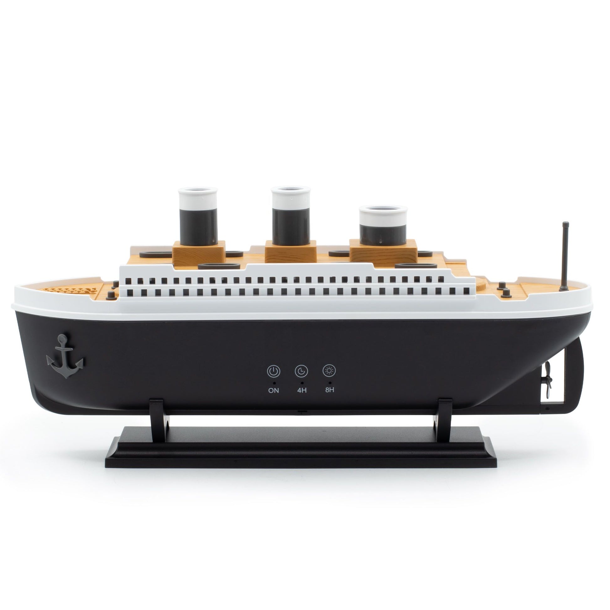 Ship Model Puff Effect Aroma Diffuser with Colour-Changing LED - Vivid Aromas UK
