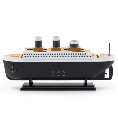 Ship Model Puff Effect Aroma Diffuser with Colour-Changing LED - Vivid Aromas UK