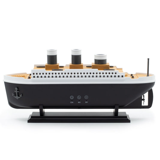Ship Model Puff Effect Aroma Diffuser with Colour-Changing LED - Vivid Aromas UK