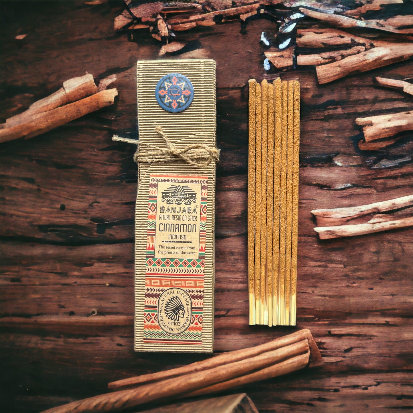 Ritual Resin on Stick - Cinnamon - Vivid Aromas UK