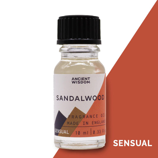 10ml Sandalwood Fragrance Oil - Vivid Aromas UK