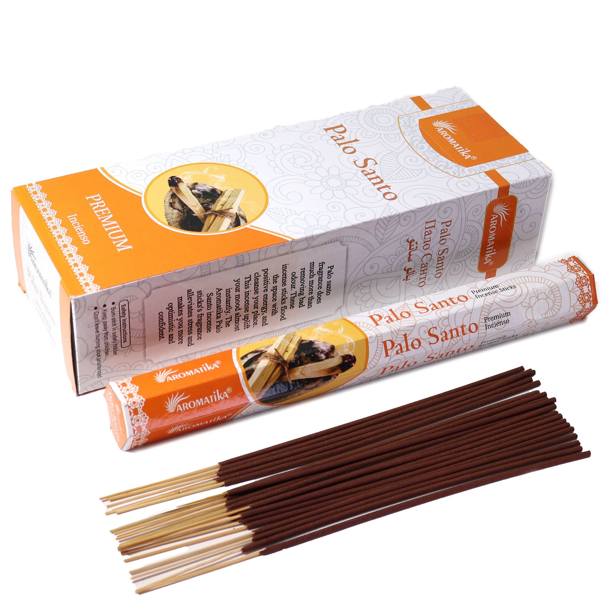 Aromatika Charcoal Free Hex Incense - Palo Santo - Vivid Aromas UK