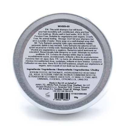 Wild Hare Solid Shampoo 60g - Cherry Bonbon - Vivid Aromas UK